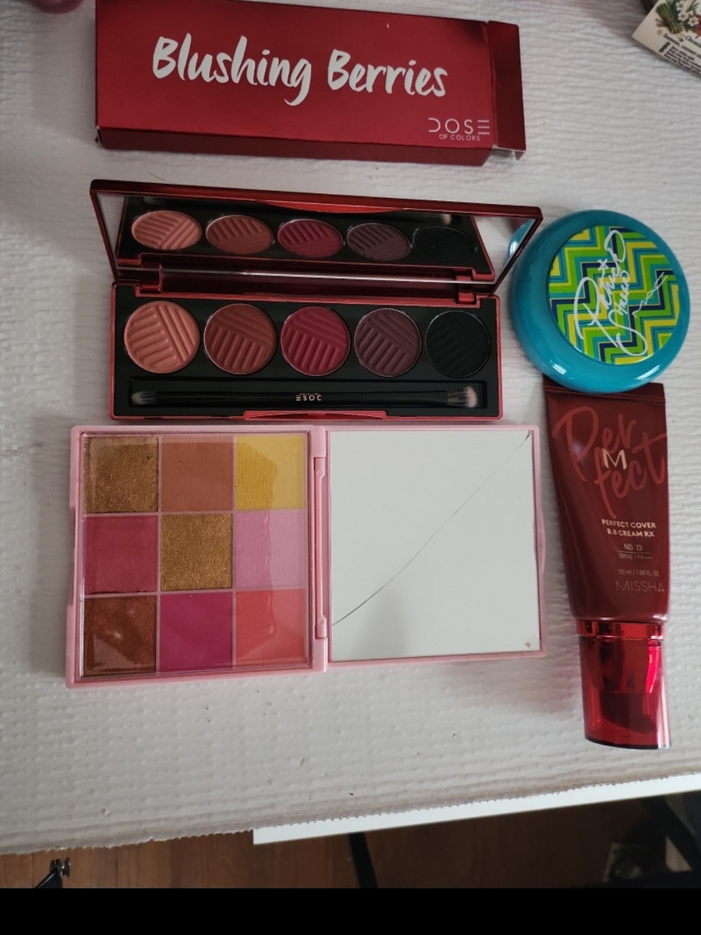 Dose of Colors Blushing Berries Eyeshadow Palette - Berry, Pink, Plum, Brown